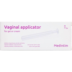 Medintim Vaginal Applikator til gel & creme 3 stk produktbillede