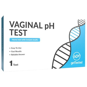 GetTested Vaginalt pH-test (1 test). Ett balanserat och surt pH-värde mellan 3,8 och 4,5 är viktigt för optimalt skydd. produkt bild