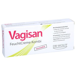 VAGISAN FeuchtCreme Kombi 8 Ovula+10 g Creme Produktbild