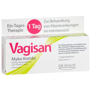 VAGISAN Myko Kombi 1-Tagestherapie Produktbild