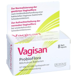 VAGISAN ProbioFlora Milchsäure-Bakter.Vaginalkaps. Produktbild