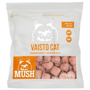Vaisto Cat Nöt-gris 3kg produkt bild