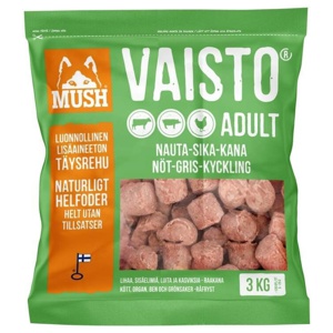 Vaisto Nöt-gris-kyckling 3kg produkt bild