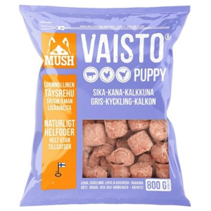 Vaisto Puppy Gris-kalkon-kyckling 800g produkt bild
