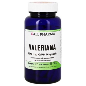Valeriana 120 mg GPH Kapseln, 120 St Kapseln Produktbild