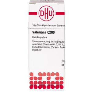DHU Valeriana C 200 Globuli, 10 g Globuli Produktbild