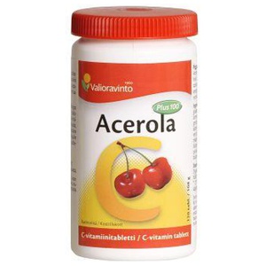 Valioravinto Acerola plus 100 tabletid N120 toote pilt