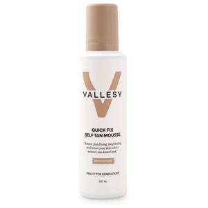 Vallesy Quick Fix Self Tan Mousse Light/Medium 200 ml produkt bild