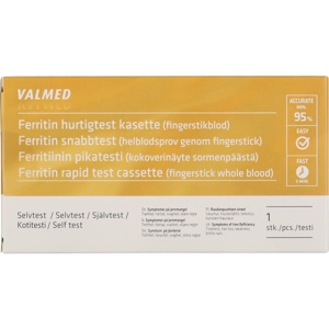 Valmed Ferritin Test produktbillede