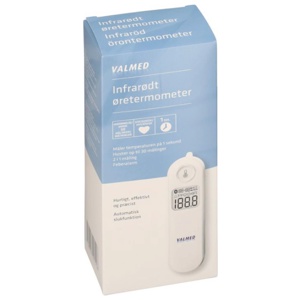 Valmed Infrarødt øretermometer, 1 stk. produktbilde
