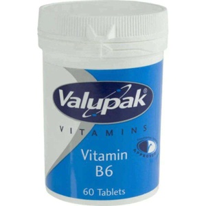 Valupak Vitamin B6 10mg Tablets Pack of 60 product image