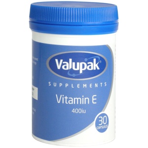 Valupak Vitamin E 100iu Capsules Pack of 30 product image