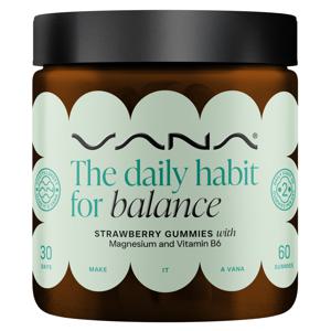 VANA Balance Magnesium Vitamin B6 Gummies 60 st produkt bild