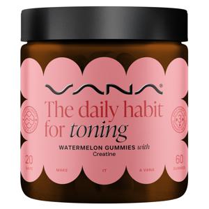 VANA Toning Creatine Watermelon Gummies 60 st produkt bild