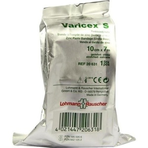 VARICEX S Zinkleimbinde 10 cmx7 m Produktbild