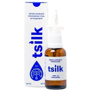 Värska looduslik mineraalvee nina- ja kurgusprei tsilk 30ml toote pilt