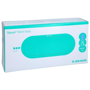 VASCO Nitril blue Untersuchungshandschuhe M Produktbild