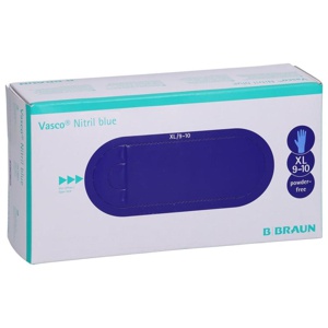 VASCO Nitril blue Untersuchungshandschuhe XL Produktbild
