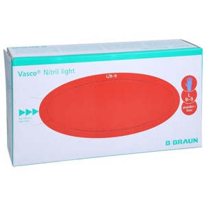 VASCO Nitril light Untersuchungshandschuhe L Produktbild