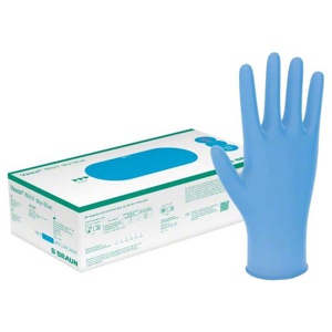 VASCO Nitril sky-blue Unt.-/Schutzhandsch.unste.M Produktbild