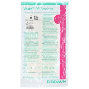 VASCO OP Sensitive Handsch.steril puderfrei Gr.9 Produktbild