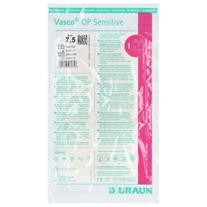 VASCO OP Sensitive Handsch.steril puderfrei Gr.7,5 Produktbild