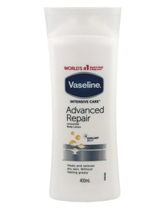 Vaseline Advanced Repair Unscented Body Lotion 400 ml Produktbild