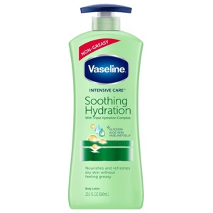 Vaseline Aloe Soothing Hydration Body Lotion 600ml produkt bild