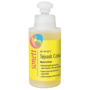 Sonett Tøjvask color mynte & citron - 120 ml produktbillede