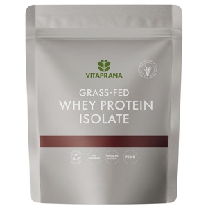 Vitaprana Whey protein isolate, Grass fed, 750 g - Choklad produkt bild