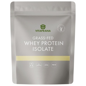 Grass-fed Whey Protein Isolate Vanilla 750g produkt bild