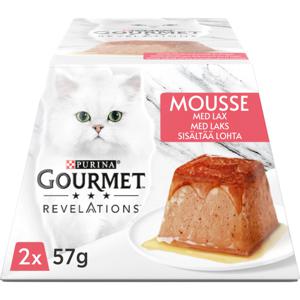Våtfoder Revelations Mousse med Lax för Katt - 2 st á 57 g produkt bild