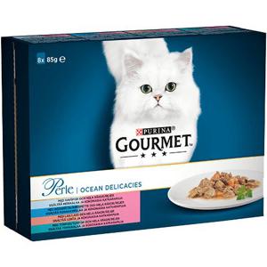 Våtfoder Sea Delicacies för Katt - 8 x 85 g produkt bild