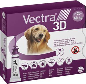 Vectra 3D för hund, 25-40 kg spot-on, lösning produkt bild