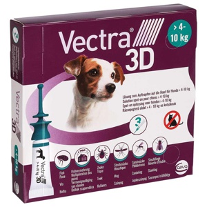VECTRA 3D Lsg.z.Auftro.a.d.Haut f.Hunde ü.4-10 kg Produktbild