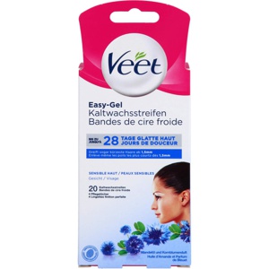 VEET Kaltwachs-Streifen Gesicht Produktbild