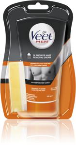 Veet Man In Shower Hair Removal Cream 150 ml produkt bild