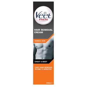 Veet Men Chest & Body Hair Removal Cream for Normal Skin 200ml product image