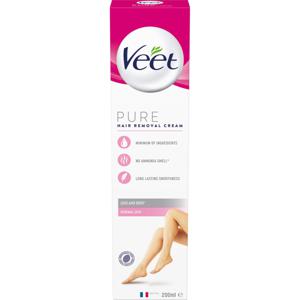 Veet Pure Hair Removal Cream Normal Skin 200 ml produkt bild
