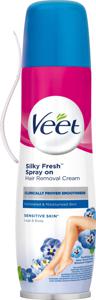 Veet Spray On Hårborttagningskräm Känslig Hud 150 ml produkt bild