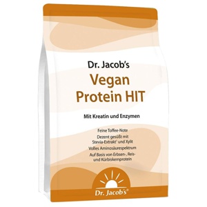VEGAN PROTEIN HIT Dr.Jacob's Pulver Produktbild