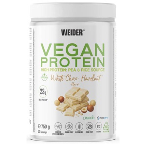 Veganskt Proteinpulver 750 g - White Choco Hazelnut produkt bild