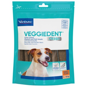 Veggiedent FR3SH S tyggepinner til hund 5-10 kg 15 stk produktbilde