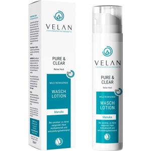 VELAN pure & clear Waschlotion reine Haut Produktbild