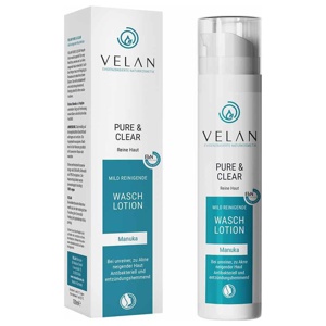 VELAN pure & clear Waschlotion reine Haut Produktbild