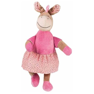 Velour-Pferd Diva rosa 0,8 l Wärmflasche mit Bezug, 1 St n.v. Produktbild