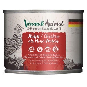 Venandi Animal Huhn MonoProtein 200 g Produktbild