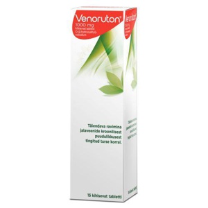 Venoruton kihisev tbl 1000mg n15 toote pilt