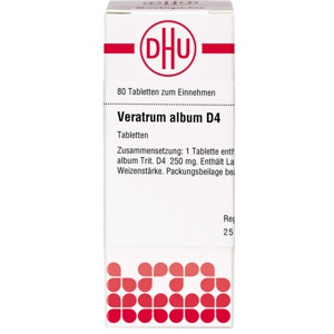 VERATRUM ALBUM D 4 Tabletten Produktbild