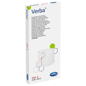 VERBA dauerel.Verband Gr.4 rot Produktbild